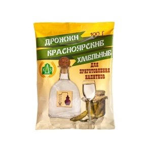 Спиртовые дрожжи Красноярские Хмельные 100 г