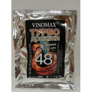 Турбо Дрожжи 48 VINOMAX 100 г